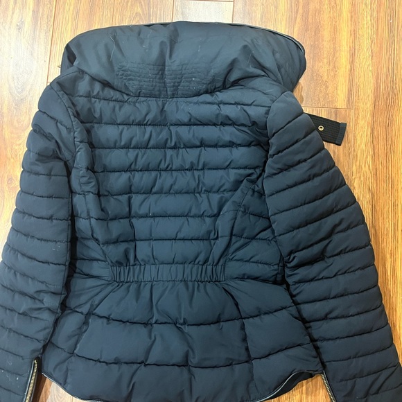 Zara Navy Puffer Jacket - Picture 3 of 5